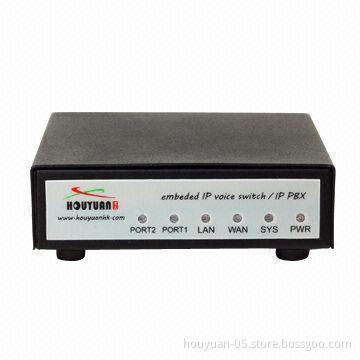 Analog Port FXO FXS, Suitable for 100 Staff Enterprise IPPBX02 Conference Room Configurable IVR Menu